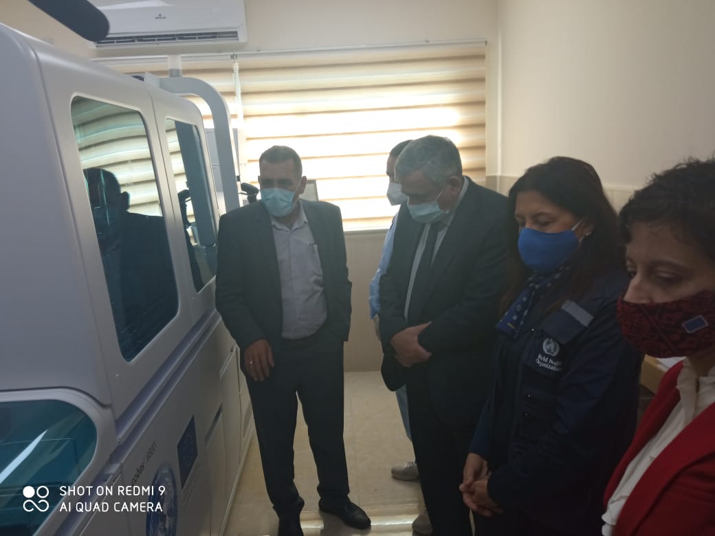 الصحة تتسلم جهاز cobas 6800 بقدرة