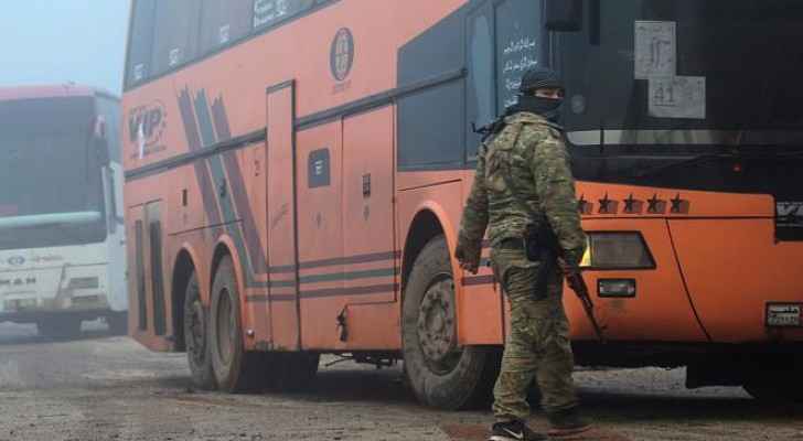 لأول مرة.. اجلاء لمقاتلي المعارضة السورية