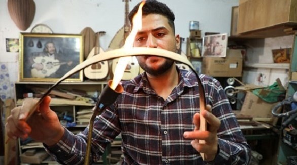 نمر البصري.. صانع أعواد عراقي يحافظ