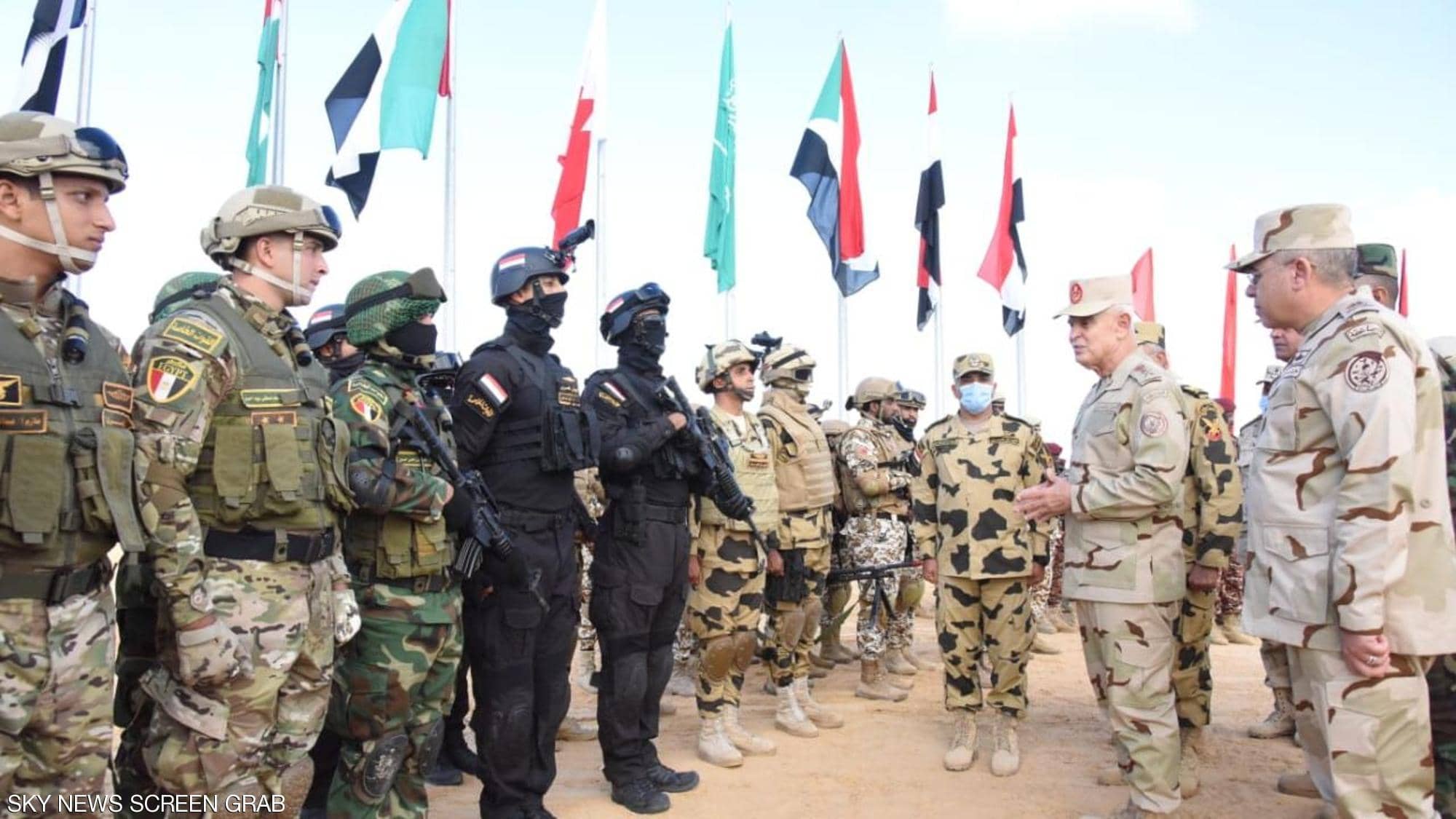 سيف العرب.. مناورة عربية في مصر