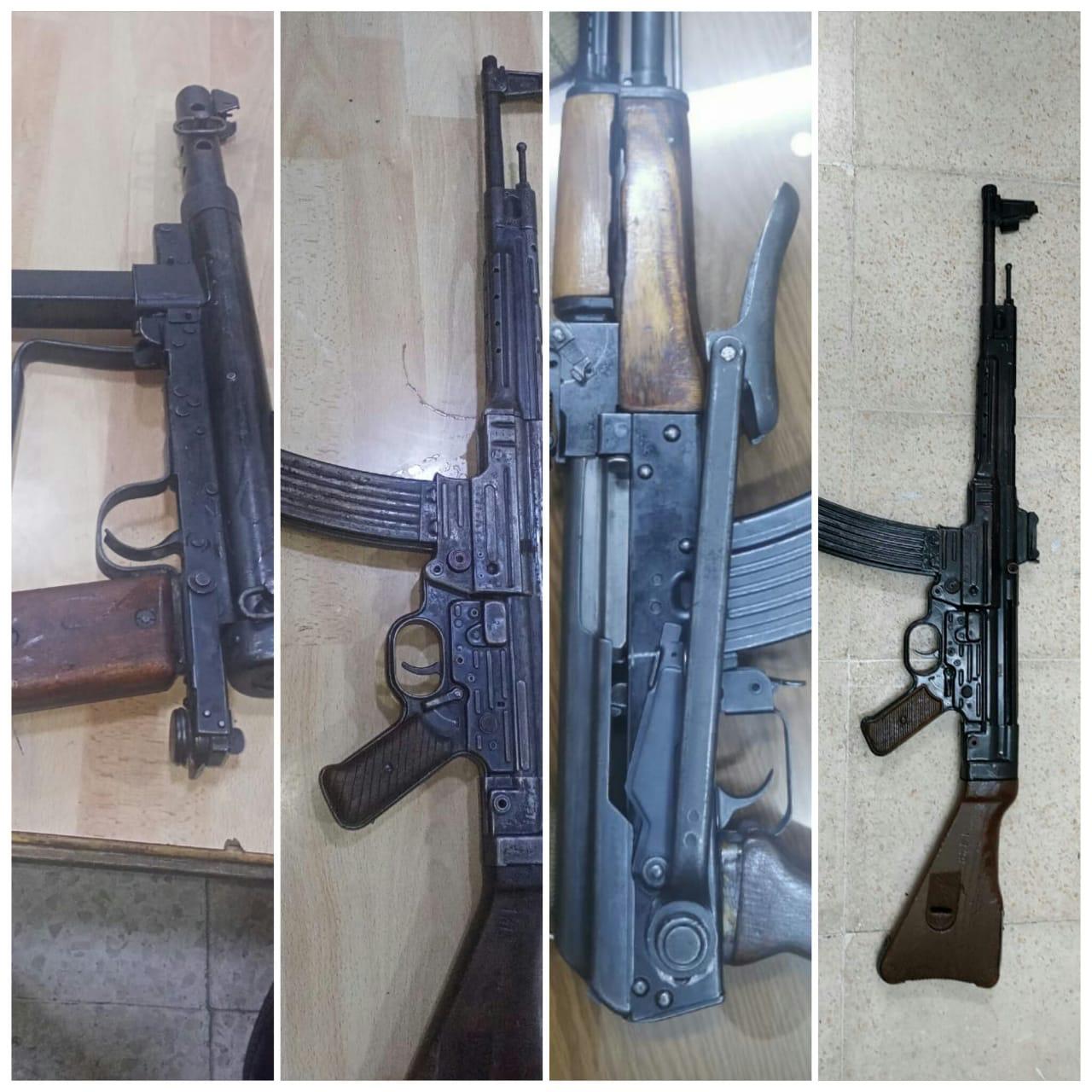 الامن العام: ضبط 16 سلاحا ناريا