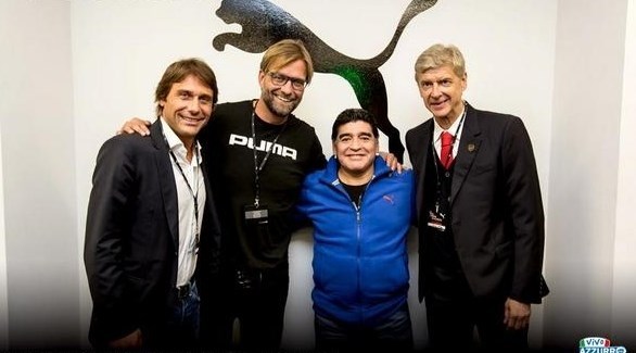 كلوب: مارادونا دفع بكرة القدم إلى