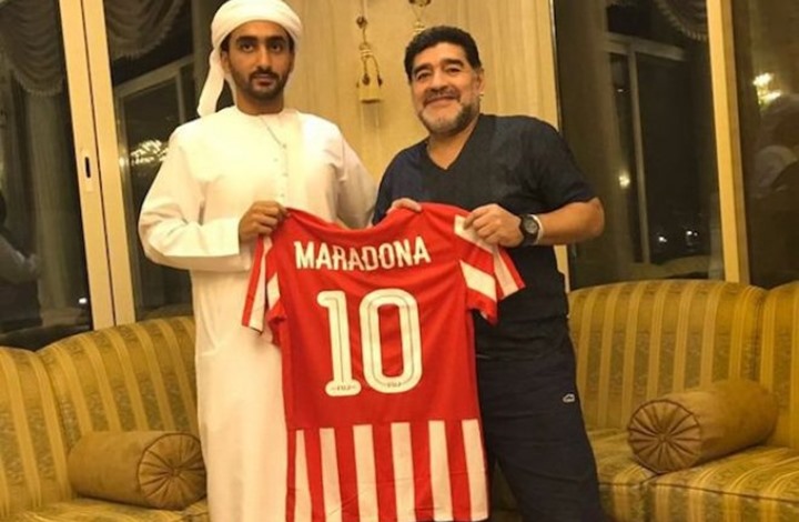 رسميا.. مارادونا مدربا لفريق عربي ينشط