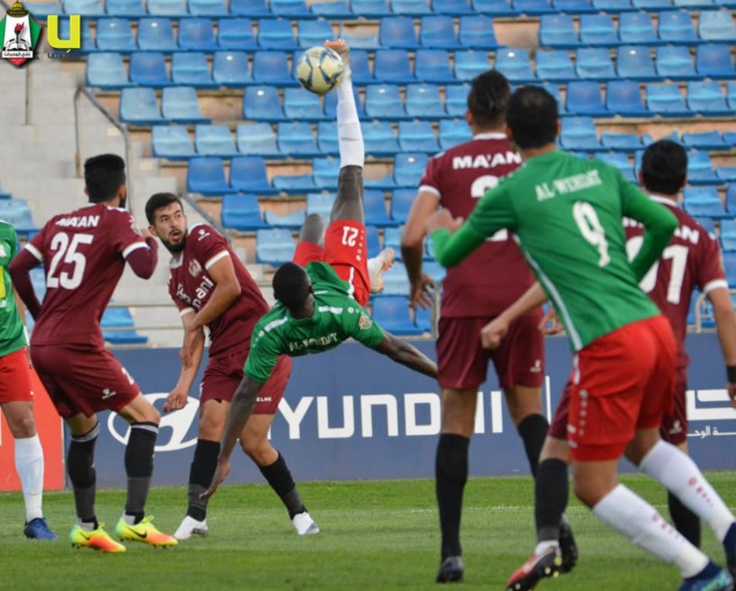 معان يفرض التعادل على الوحدات بهدف