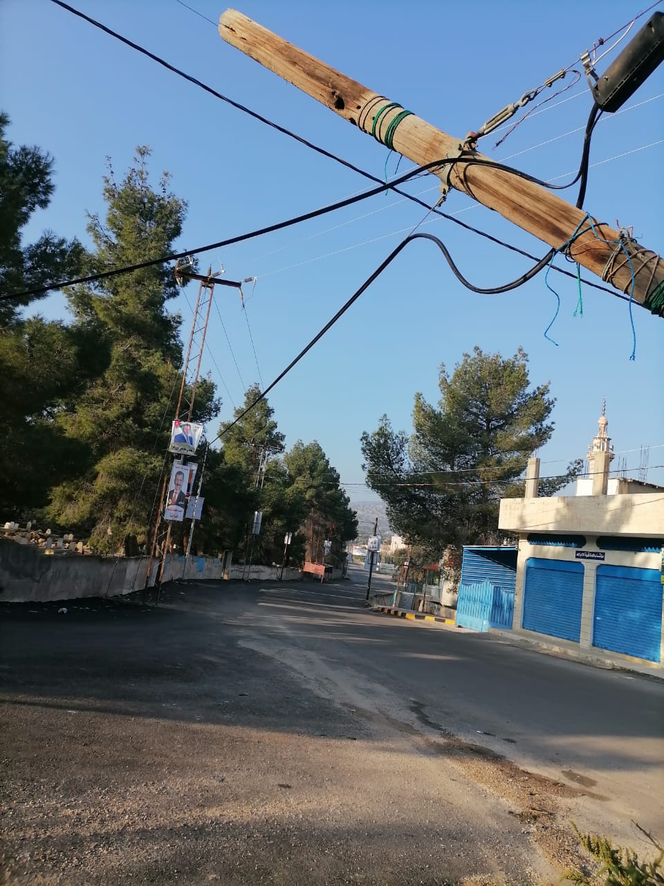 حوادث متكررة أمام مسجد العالوك وأشغال