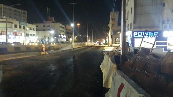 إعادة الحركة المرورية بشارع عبدالله غوشه