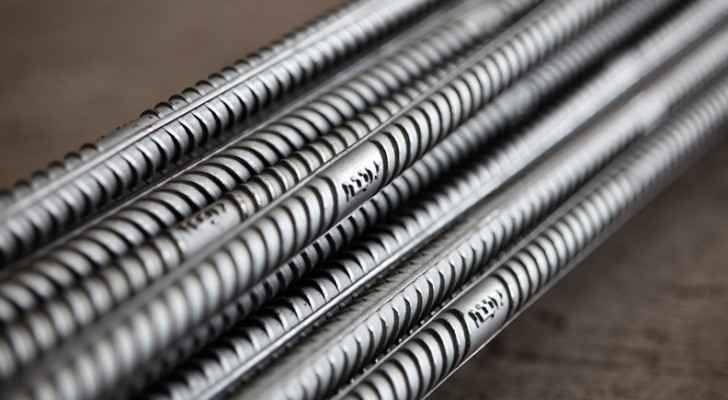 سعر طن الحديد شد 40 على