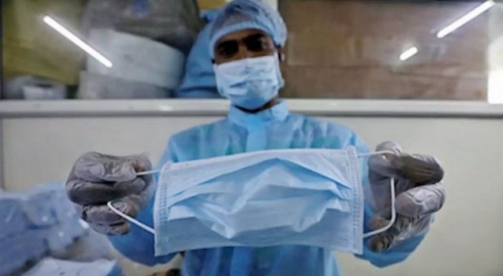 الصحة العاليمة تنصح بعدم وضع الكمامات