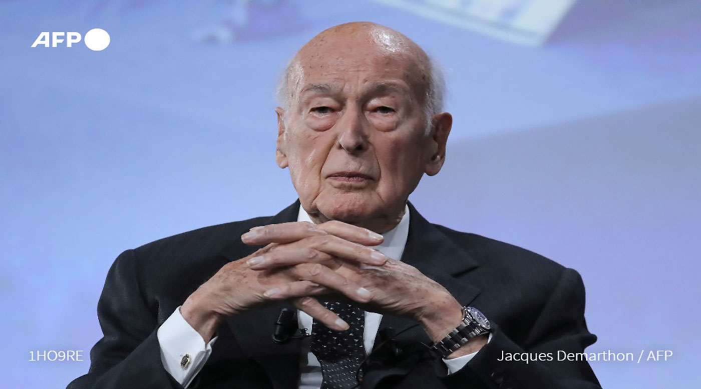 الرئيس الفرنسي الأسبق فاليري جيسكار ديستان