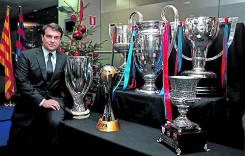 لابورتا يحذر ريال مدريد من «عودة