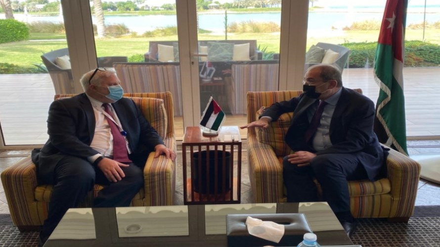 الصفدي يلتقي جويل ريبيرن.. ماذا قال