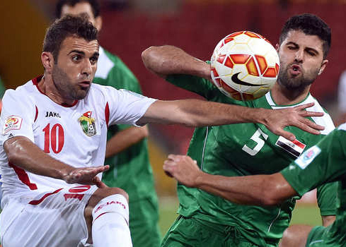 الاردن سيلعب في العراق