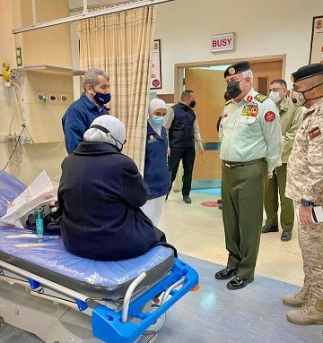 الحنيطي في زيارة مفاجئة لمدينة الحسين