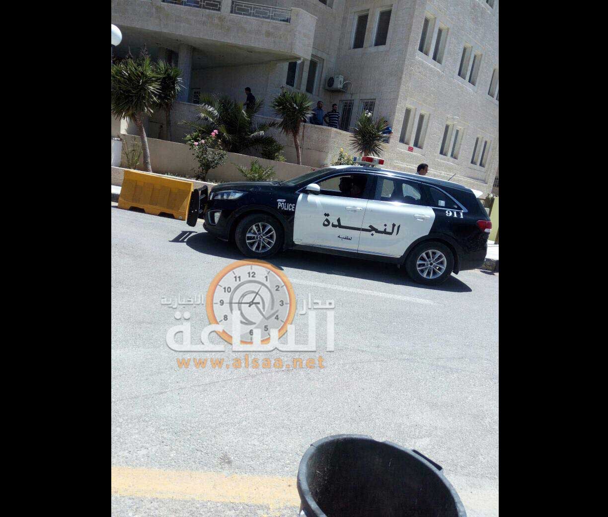 الأمن يقتحم جامعة الطفيلة التقنية.. (صور