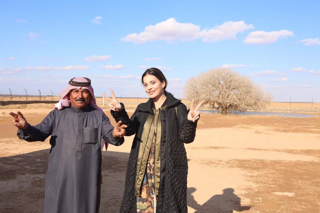 سر لقاء النجمة اللبنانية دومينيك بشيخ