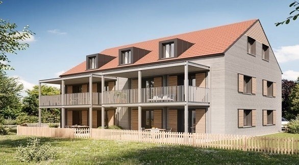 بناء منزل من 3 طوابق بطباعة