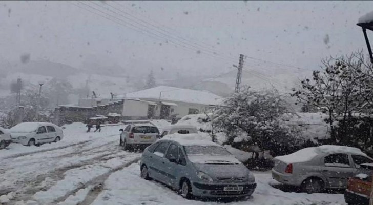 الزائر الأبيض يحلّ ضيفا على لبنان