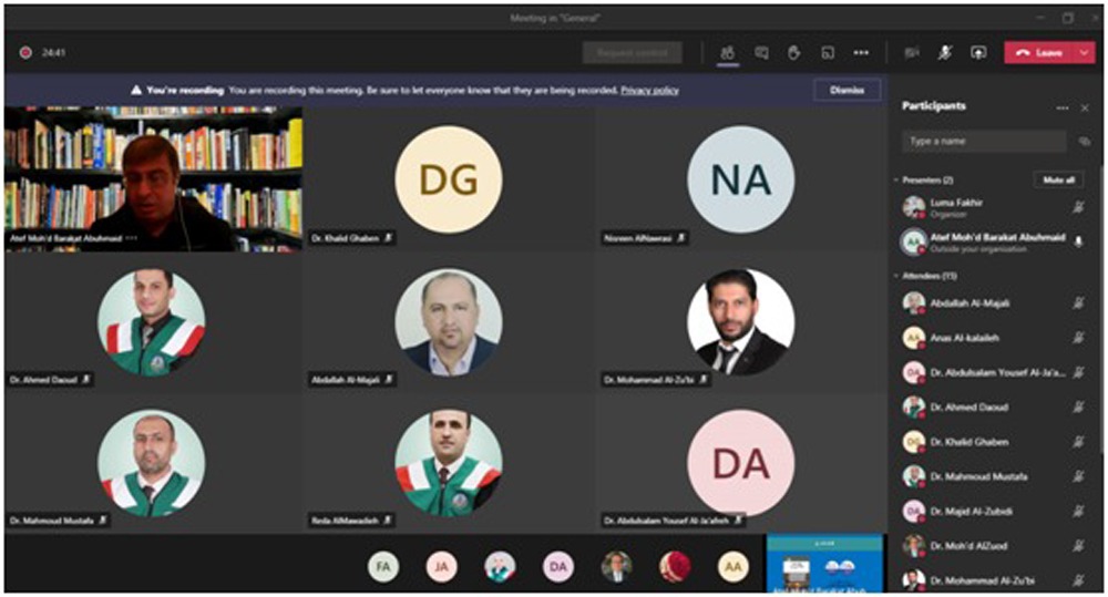 كلية العلوم التربوية بجامعة الزرقاء تعقد