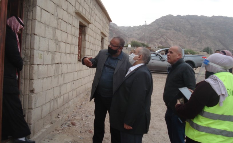 مدير صندوق المعونة يتفقد مراكز تسجيل