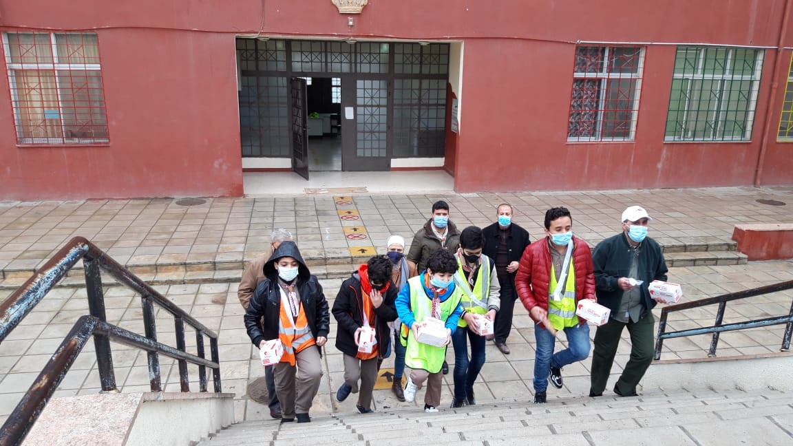 إنطلاق مبادرة «كمامتك .. . سلامتك»