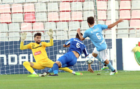 ضربة جزاء غير محتسبة للفيصلي امام