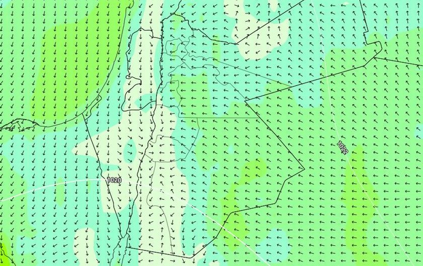 رياح شرقية وضباب وأمطار.. تفاصيل الحالة