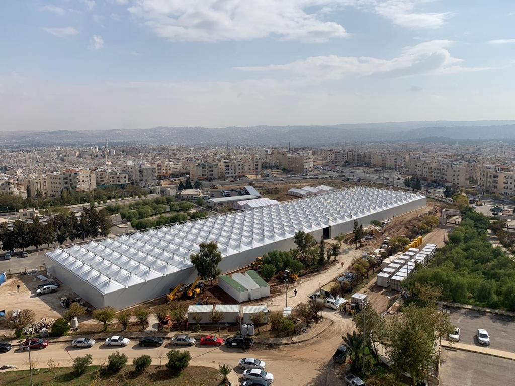 افتتاح مستشفى عمان الميداني اليوم