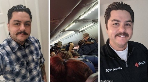 وفاة راكب بكورونا على متن طائرة