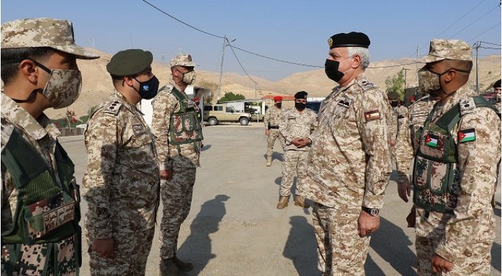 رئيس هيئة الأركان المشتركة يزور المنطقة