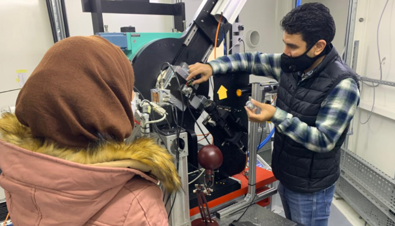 افتتاح خط شعاع علم المواد في