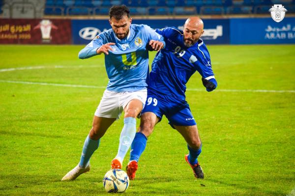 التعادل يحسم مواجهة الفيصلي وشباب العقبة