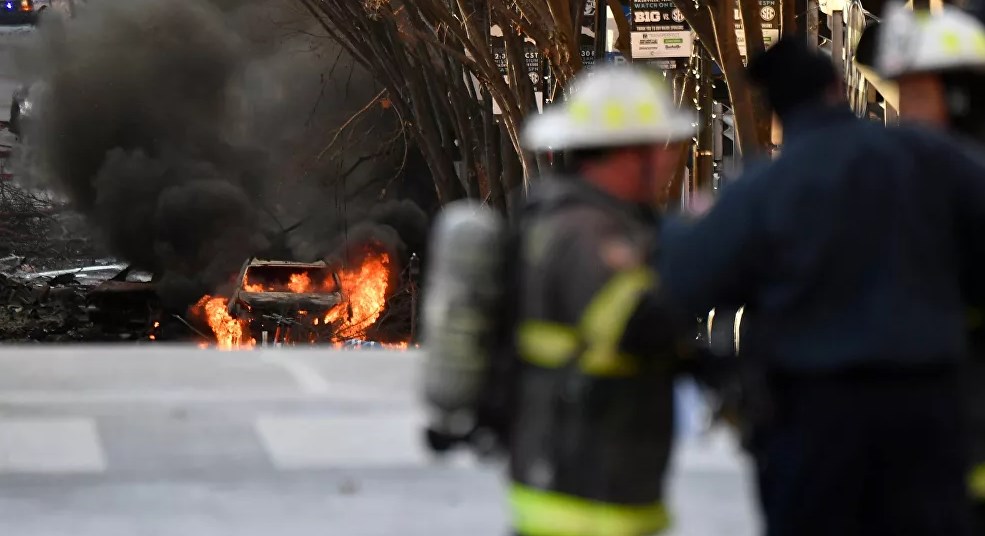 أول تعليق من ترامب على انفجار