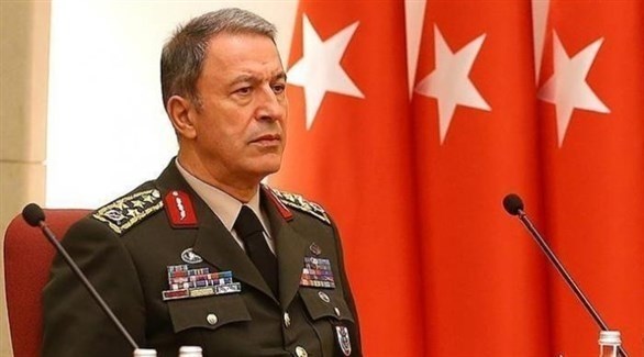 وزير الدفاع التركى يصل طرابلس