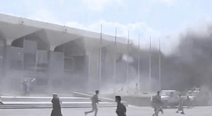 قتلى وجرحى بانفجارين استهدفا الحكومة اليمنية