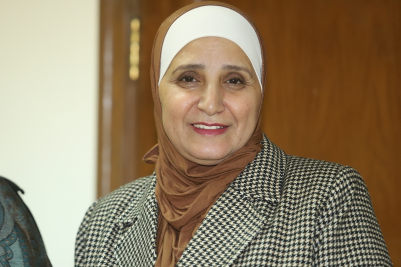 الصحفية سامية السعايدة مبروك الترفيع