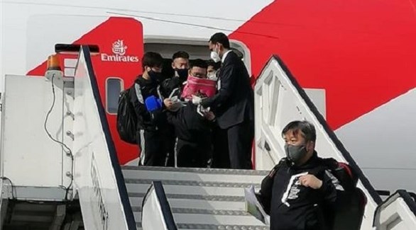 وصول منتخب اليابان إلى القاهرة استعدادا