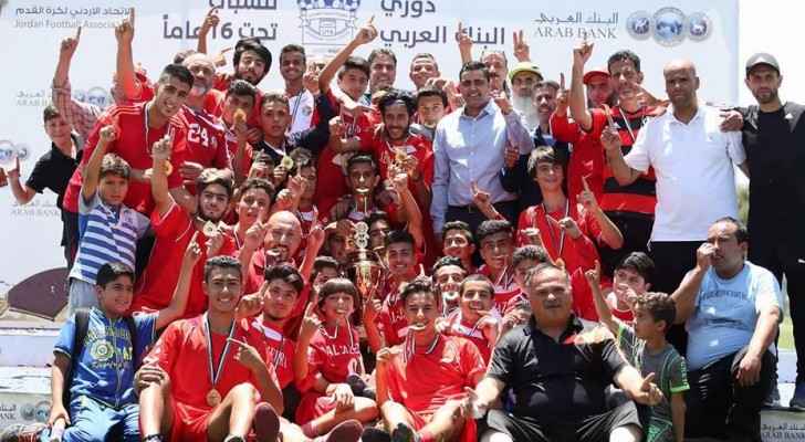 الجزيرة بطلا لدوري تحت 1633 1638