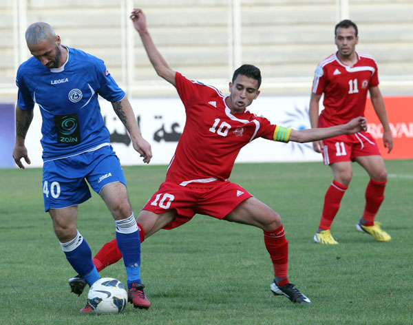 فوز الجزيرة على الرمثا بالكأس