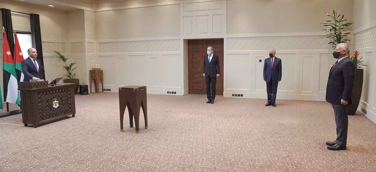 أمجد العضايلة يؤدي اليمين القانونية أمام