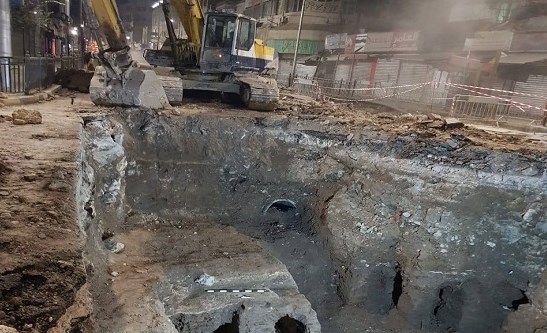 قرار بوقف العمل في مشروع العبارة