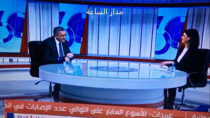 رلماذا سألت المذيعة عبير الزبن وزير