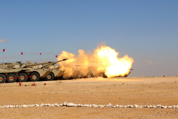 اختبار جديد لدبابة السينتارو في أحد