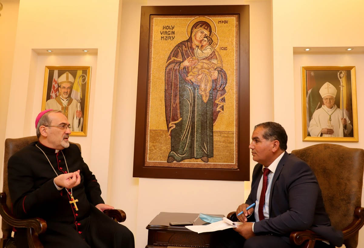 بطريرك اللاتين بالقدس: نحن بحاجة لصوت