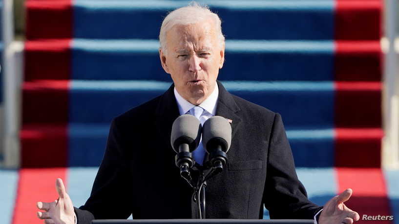 بايدن ينشر أول تغريدة من الحساب