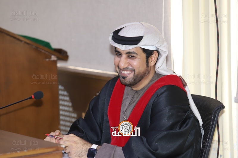 الدكتواره بامتياز للباحث الإماراتي عبدالله السعدي