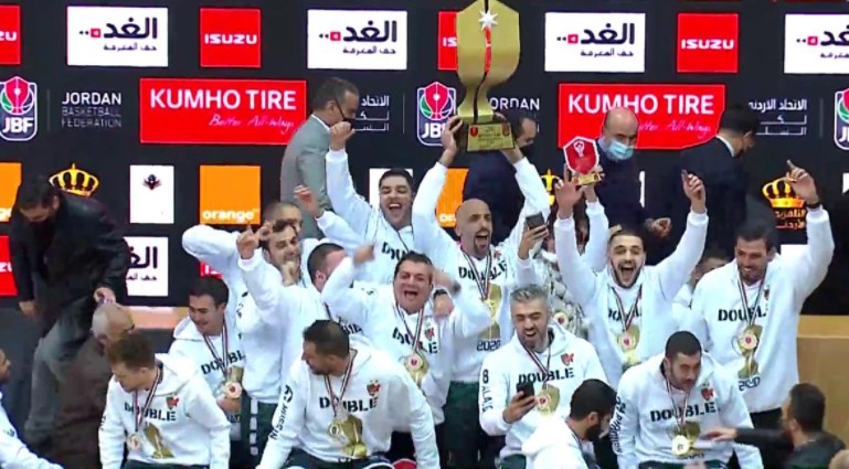 الاهلي يهزم الوحدات ويتوج بطلا لدوري