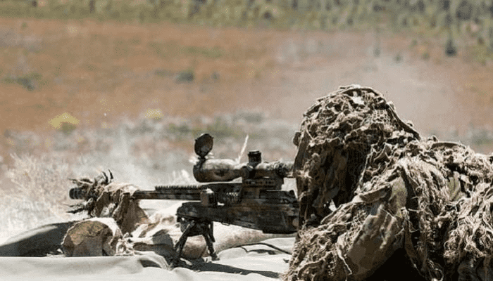 قناص بريطاني يقتل 5 دواعش برصاصة