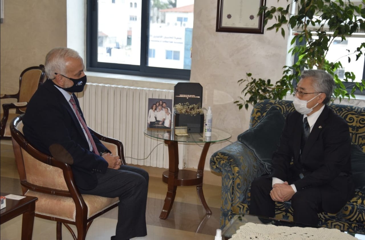 وزير التنمية الاجتماعية يستقبل السفير الياباني