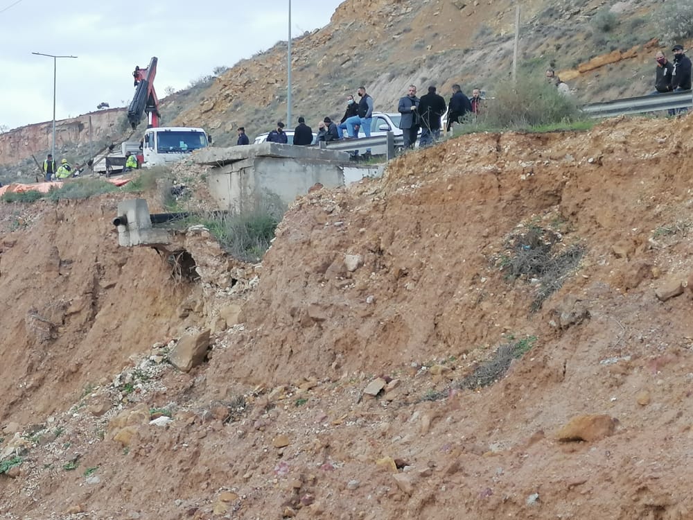 إيعاز من وزير المياه بعد انهيار