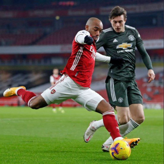 آرسنال ومانشستر يونايتد يرضيان بالتعادل